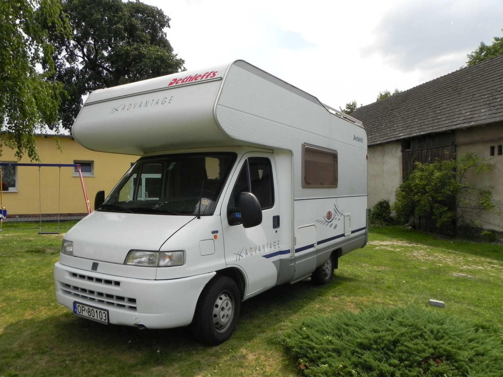 Kamper Camper Dethleffs Fiat Ducato 1 9 TD