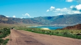 Droga w Kirgistanie. - zdjęcie 3