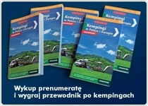 Wykup prenumeratę i wygraj przewodnik po kempingach