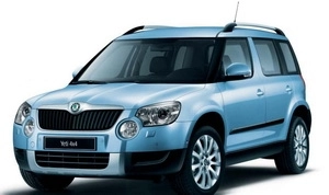 Skoda Yeti najbezpieczniejszym SUV