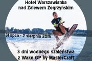 Giganci wakeboardingu nad Zalewem Zegrzyńskim