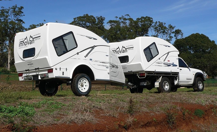 Innovan produkowany jest w dwóch wersjach: XC Caravan (jako przyczepa kempingowa) i XS Campervan (jako naczepa kempingowa na samochód).