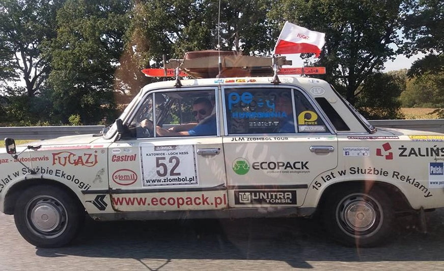 Pierwsze awarie na trasie Złombolu