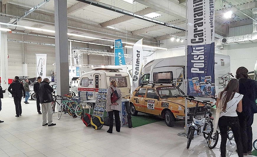 Caravaning na Warsaw Moto Show