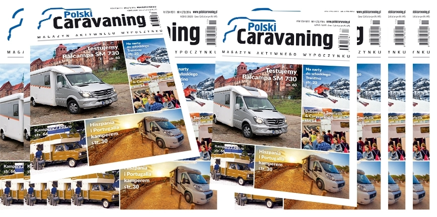 Najnowszy numer "Polskiego Caravaningu"