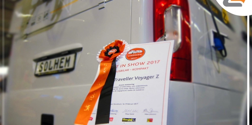 Globe-Traveller Voyager Z z prestiżową nagrodą „Best in show”