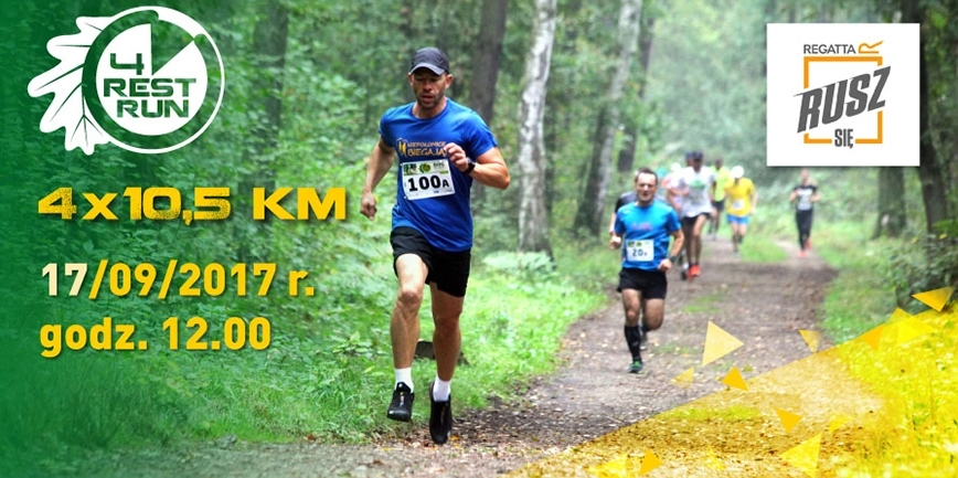 Ruszyły zapisy na leśny bieg drużynowy 4Rest Run