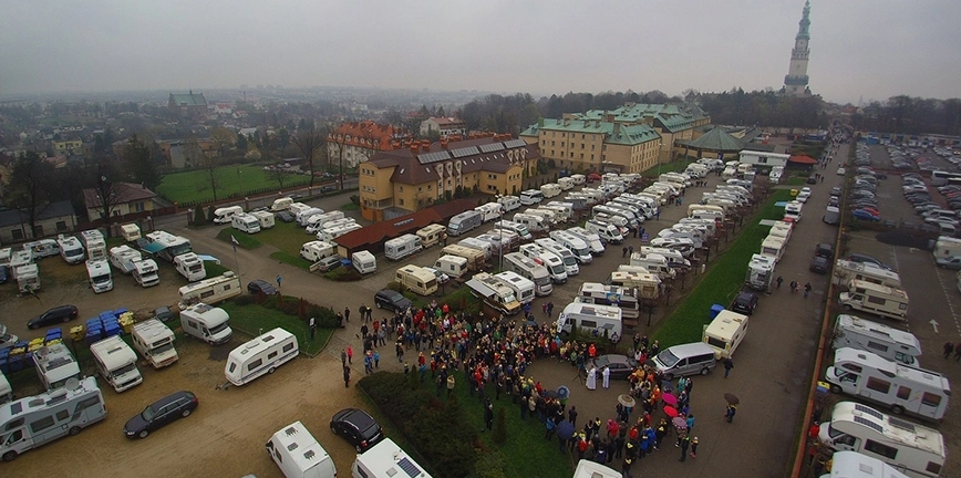 Rozpoczęcie sezonu 2018: szósta pielgrzymka na Jasną Górę