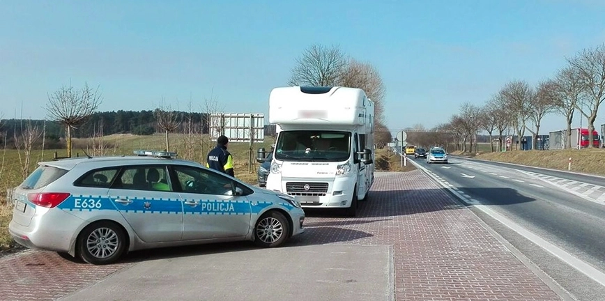 Ukradł kampera o wartości 300 tys. zł w Niemczech. Został zatrzymany w Polsce