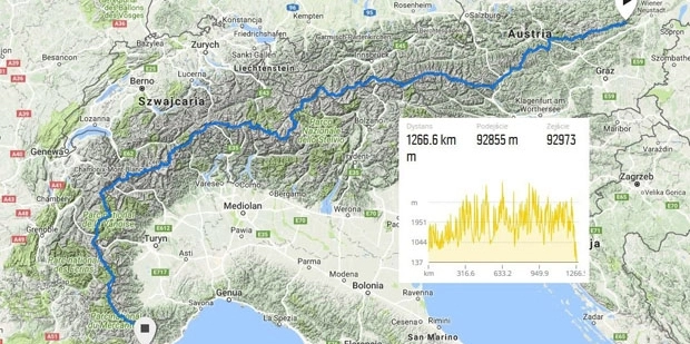 Dziś startuje „Narciarski Trawers Alp”, czyli 1300 km na nartach!