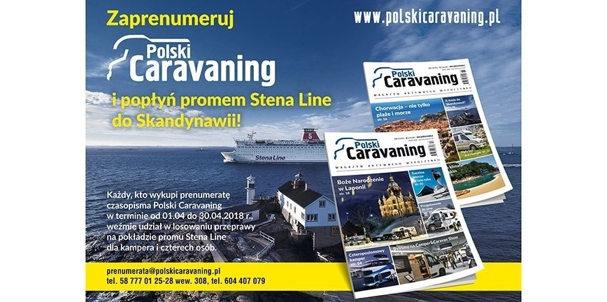 Kup prenumeratę i popłyń do Skandynawii!