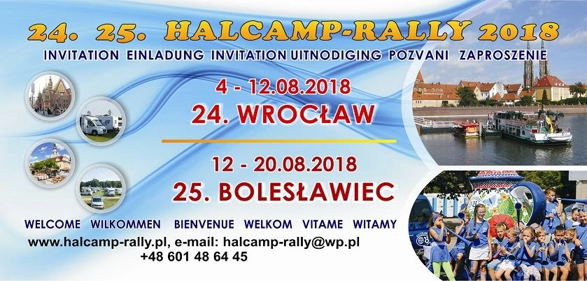 Halcamp – zmiany terminów zlotów