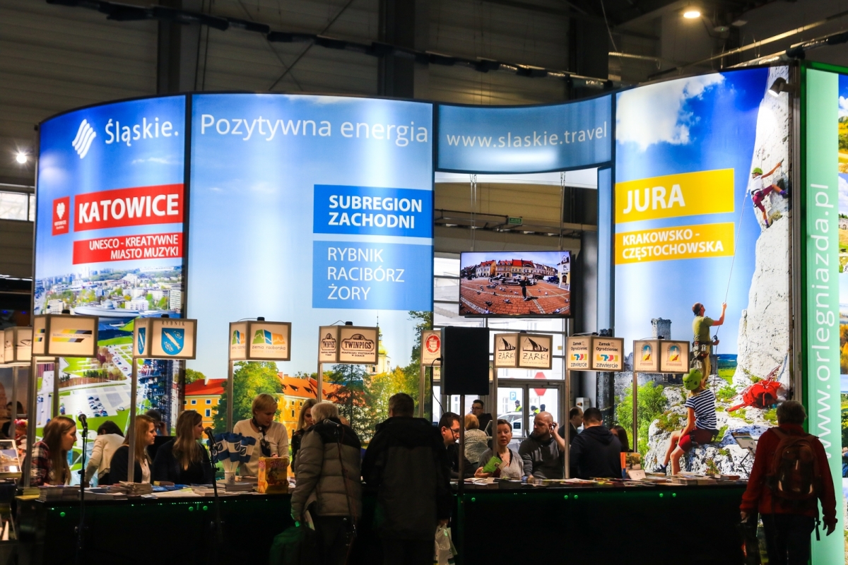 Tak prezentowało się woj. śląskie podczas ubiegłorocznej edycji Tour Salon