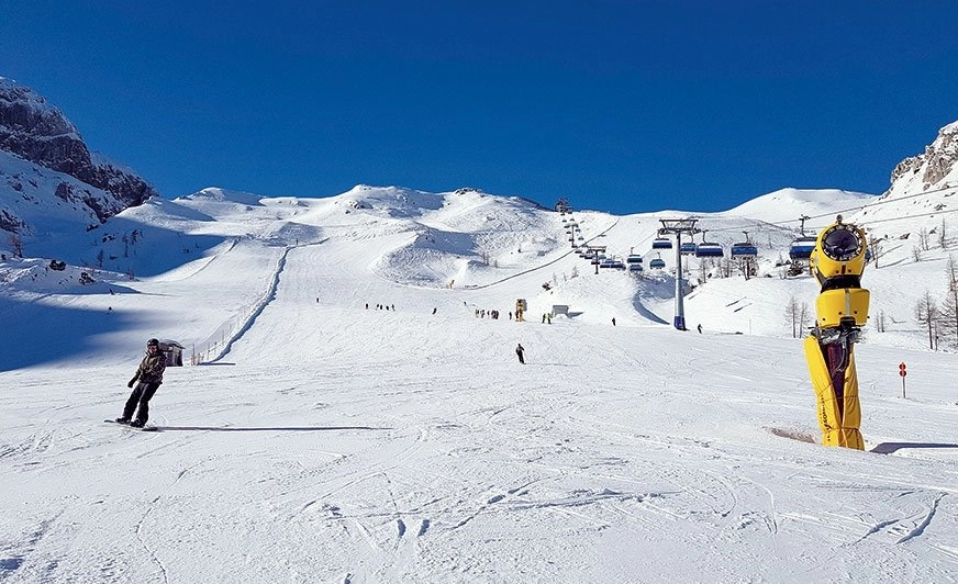 110 km narciarskich stoków, czyli zimowy raj w Nassfeld