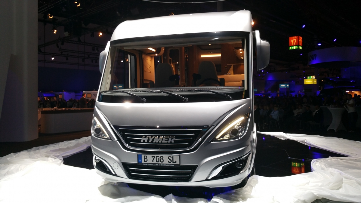 Premiera kampera marki Hymer podczas targów Caravan Salon w Dusseldorfie