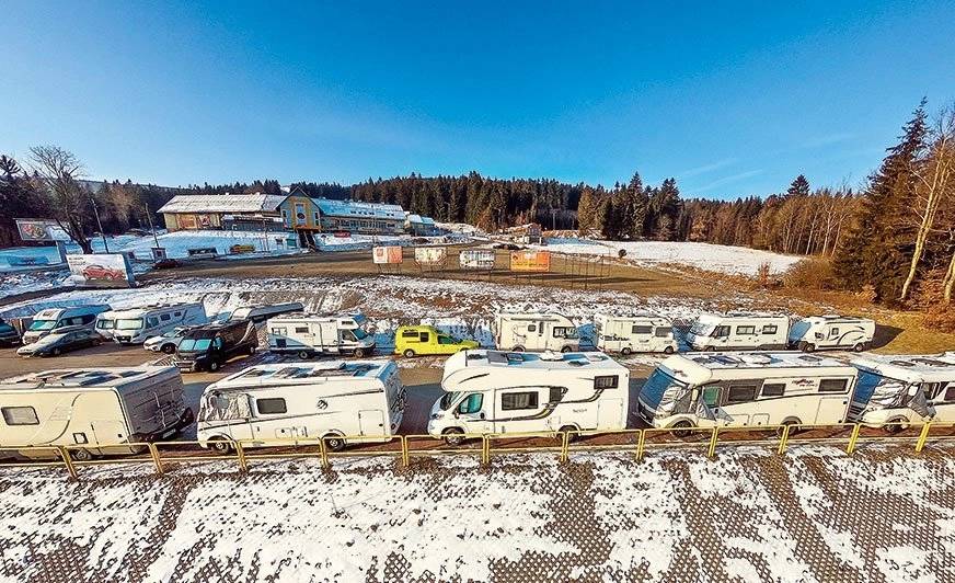 Pierwszy zimowy zlot caravaningowy Camp & Ski