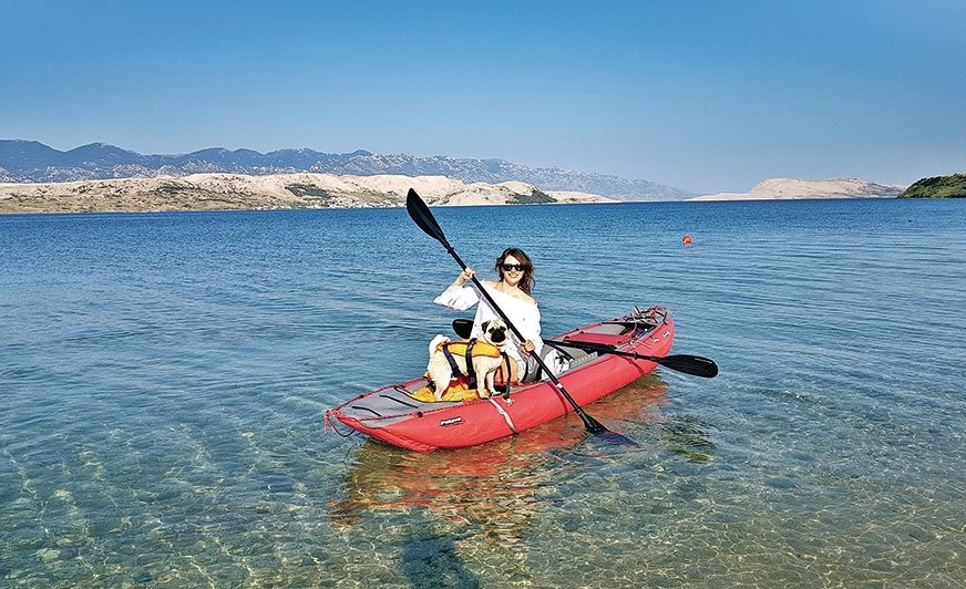 Pug na wyspie Pag, Chorwacja