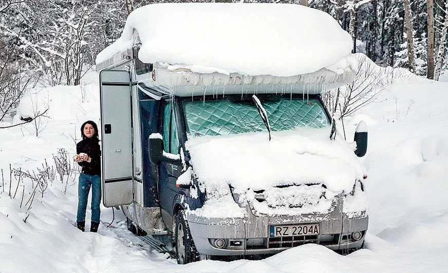 Wigilia w Laponii - dobry pretekst na zimowy caravaning