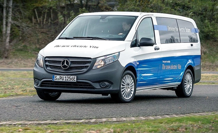 Elektryczny Mercedes Vito a przyszłość caravaningu