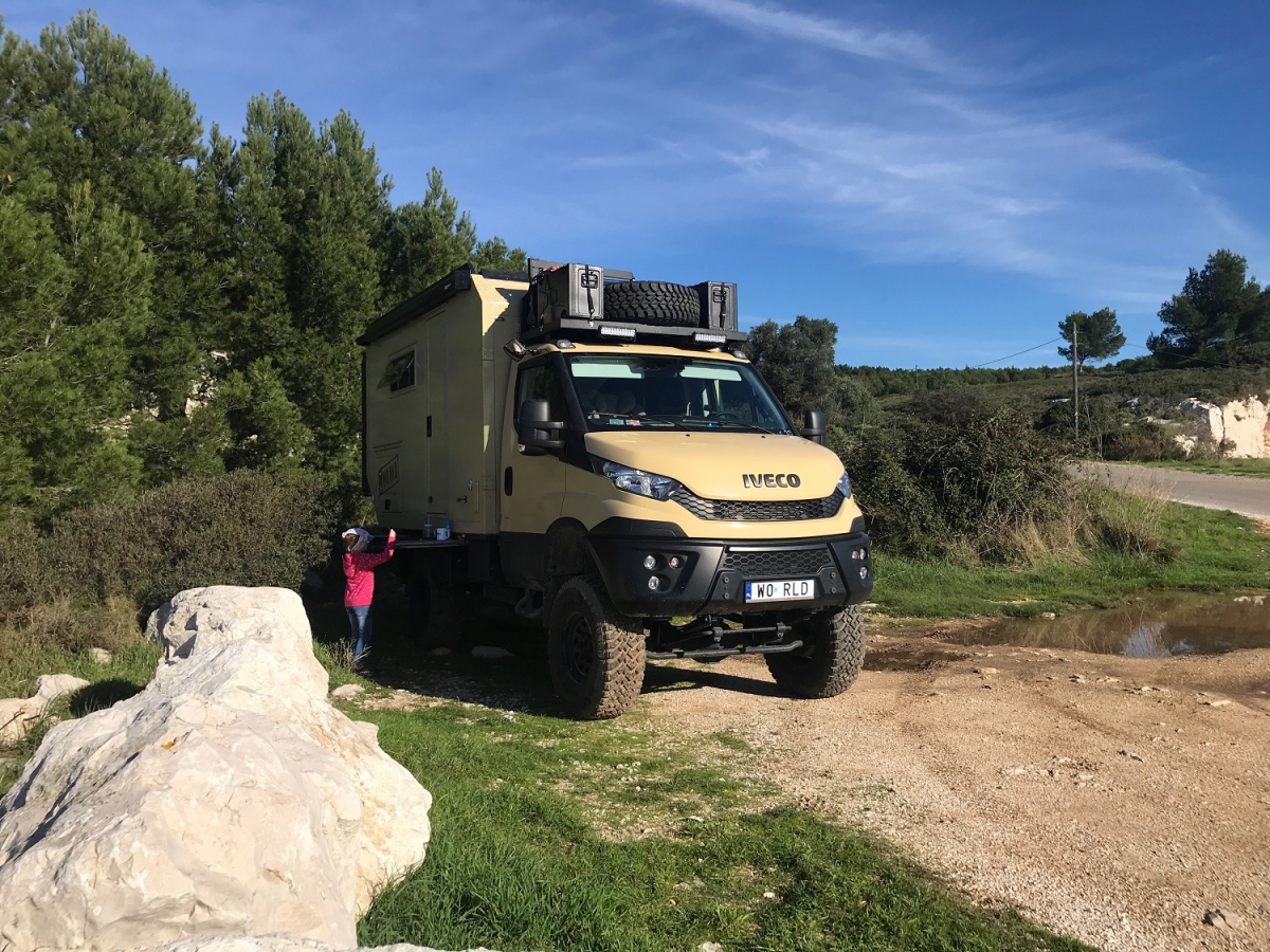 IVECO Daily 4x4 – pierwsza relacja z podróży dookoła świata