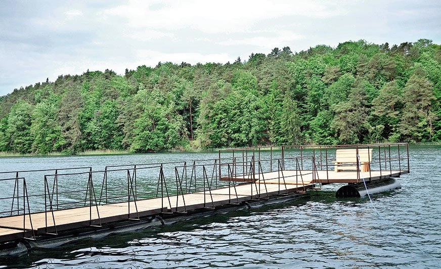 Caravaningowe Zacisze nad jeziorem w Łagowie