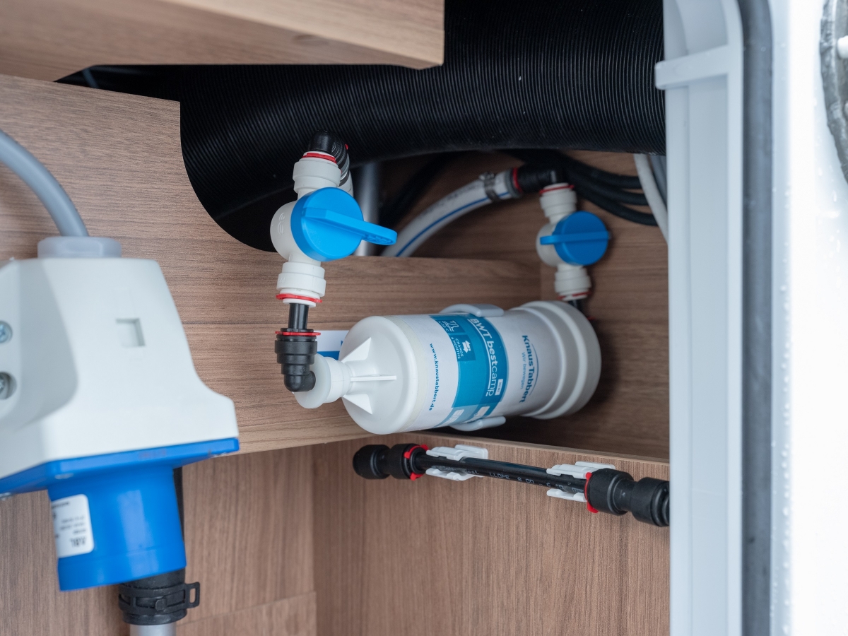 System filtracji wody standardem w markach Knaus Tabbert