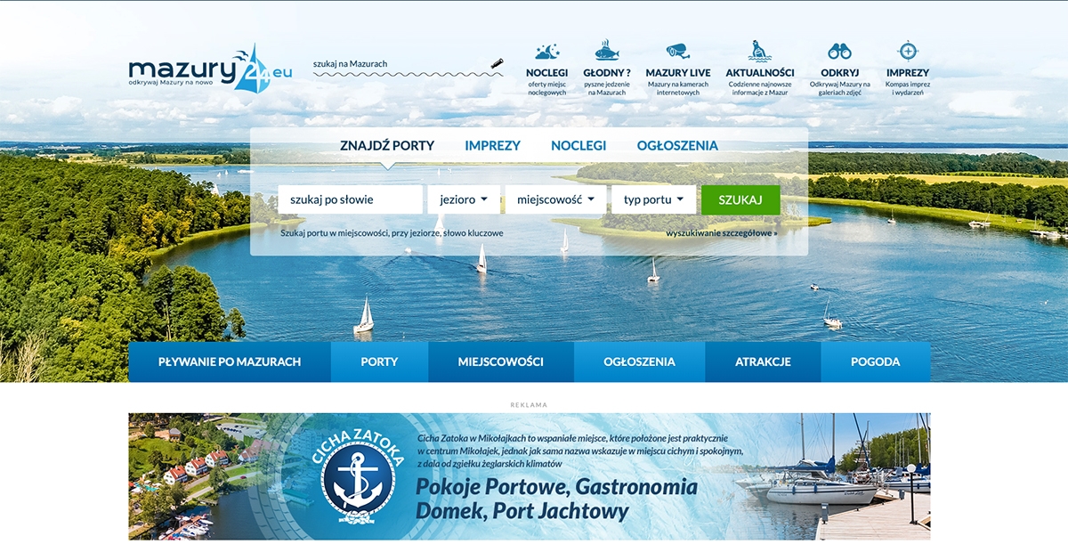 Uruchomiliśmy nowy portal - mazury24.eu!