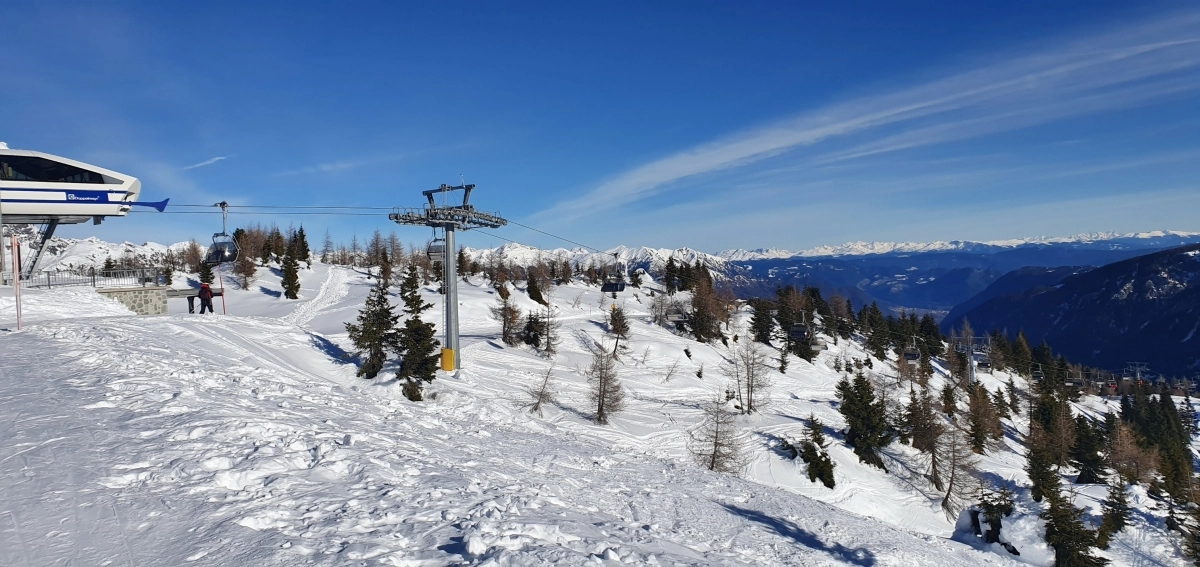 W Val di Sole słońce świeci przez 90% zimowego sezonu