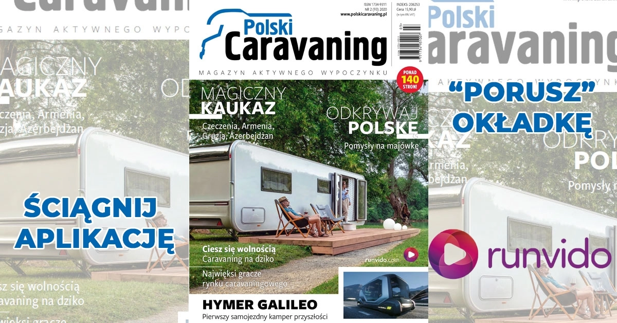 Ponad 140 stron w nowym numerze Polskiego Caravaningu