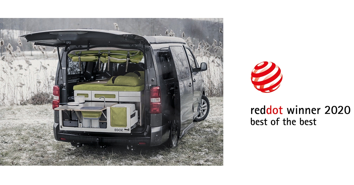 Nagroda Red Dot: Best of the Best dla zestawu Egoé Nestbox