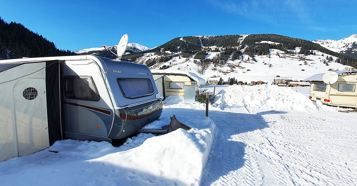 Noclegi w caravaningu nie są problemem, ale co z ośrodkami narciarskimi?