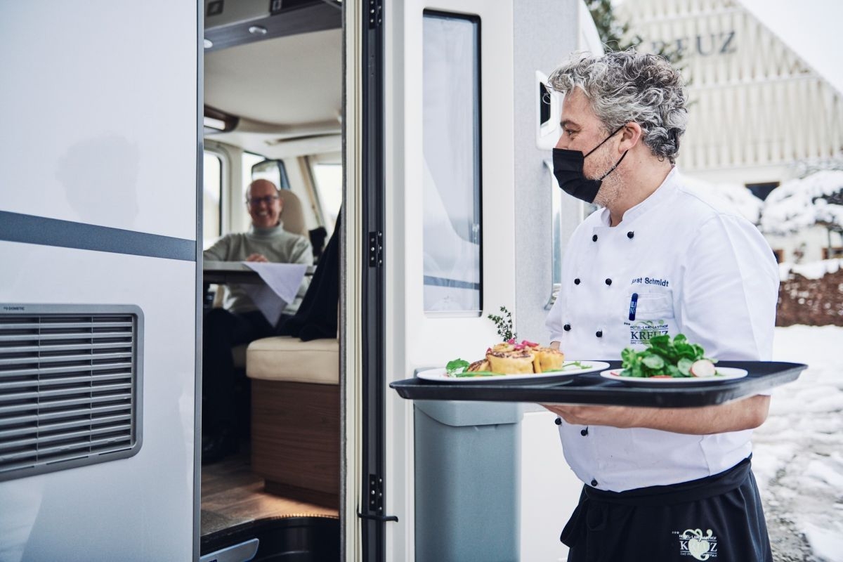 Zamień kampera w restaurację