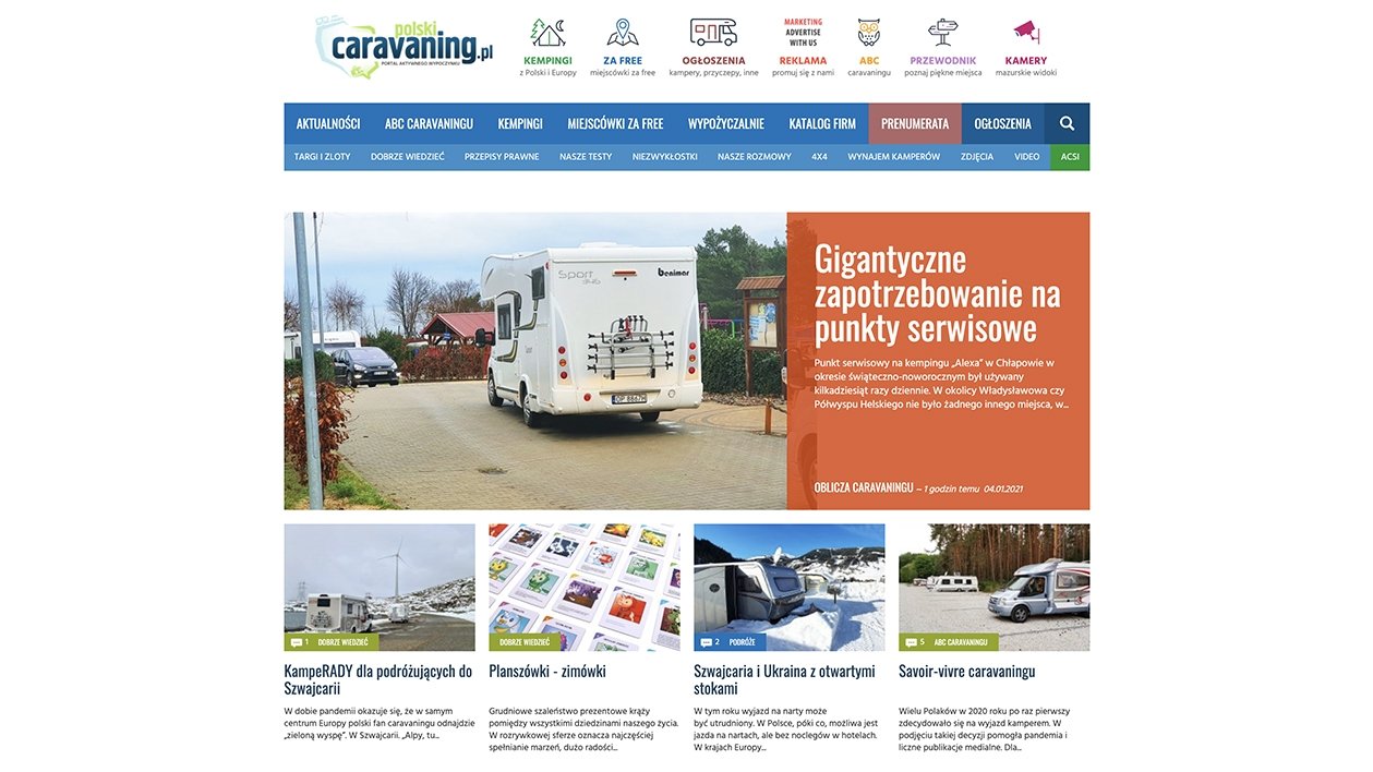 „Polski Caravaning” urósł o ponad 86%!