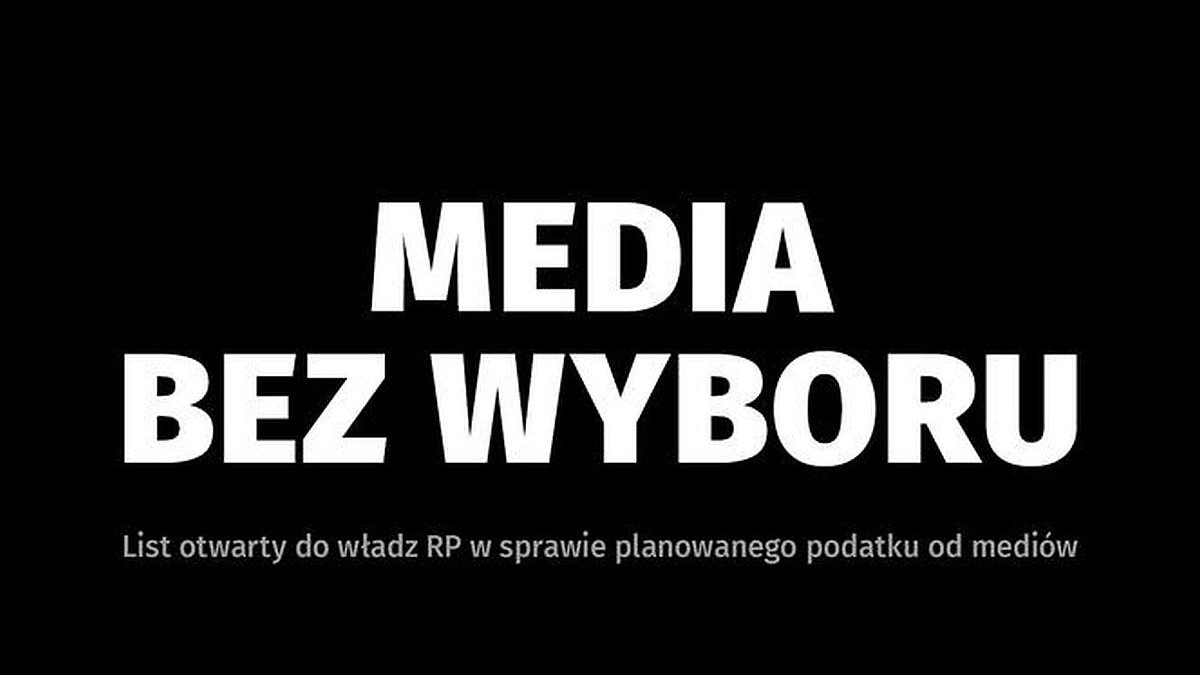 Ogólnopolski protest mediów