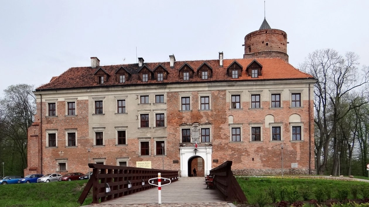 Zamek - jeden z głównych zabytków Uniejowa