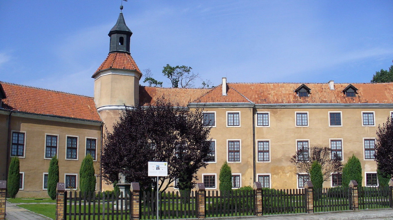 Pałac rodu Dohnów niedaleko Morąga