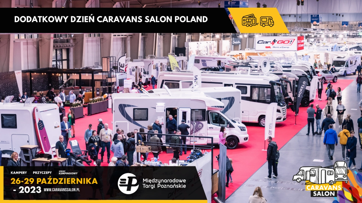 Poznańskie targi Caravans Salon z dodatkowym dniem dla biznesu