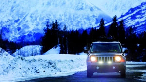 Z dala od mandatów podczas zimowego caravaningu