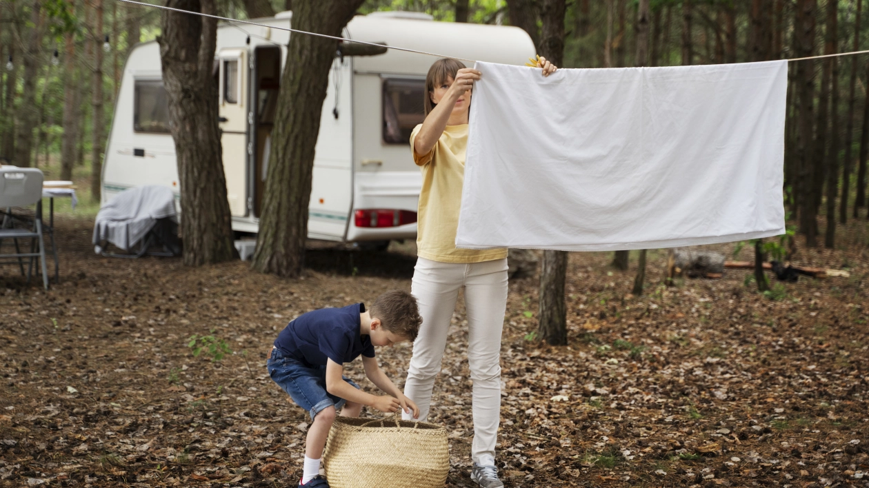 5 sposobów na pranie w kamperze