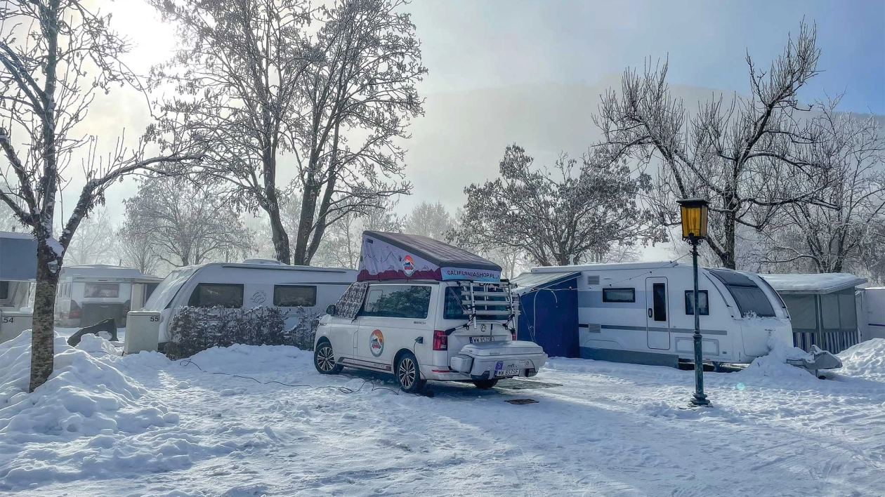 Caravaning w stylu zjazdowym