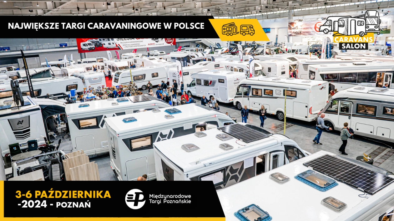 Caravans Salon Poland w Poznaniu - październikowe święto caravaningu