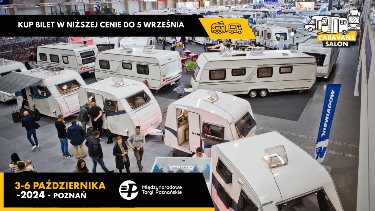 Bilety na Caravans Salon 2024 – Kup wejściówkę w niższej cenie do 5 września