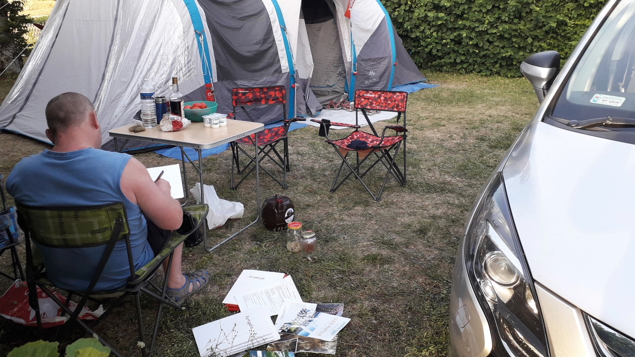 Dziennik w trakcie powstawania