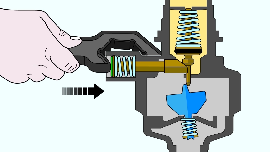 Bezpieczna instalacja gazowa - wahadłowy czujnik zderzenia firmy GOK
