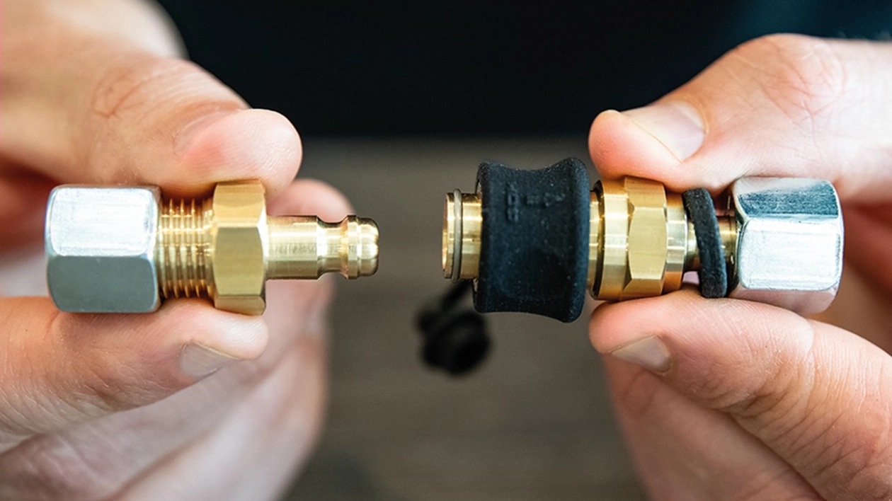 Złącza wtykowe firmy GOK do instalacji gazu płynnego