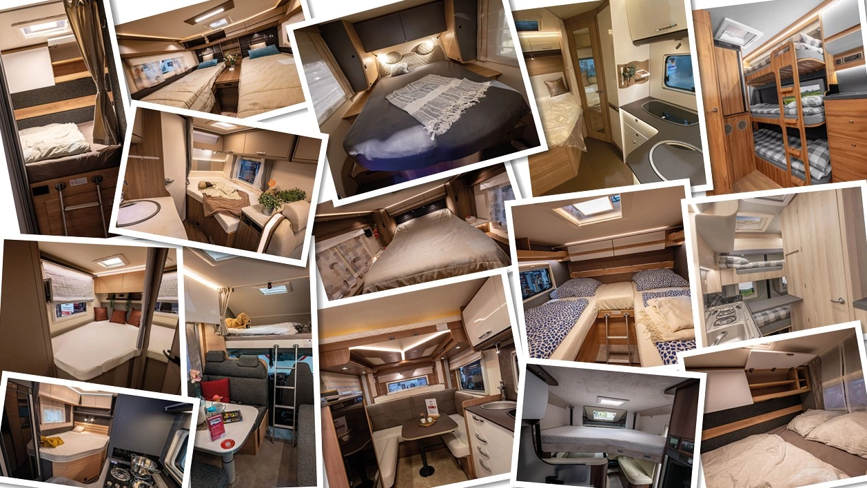 Sypialnia w kamperze  - pomysły, rodzaje, inspiracje