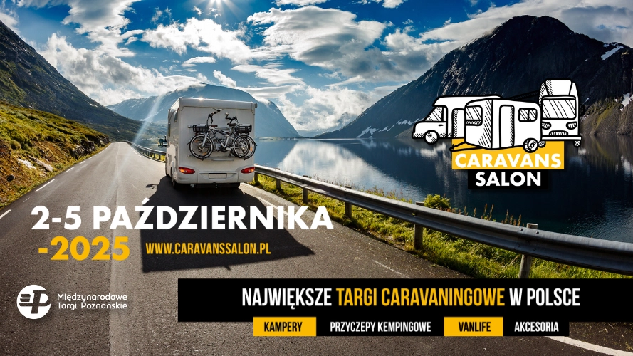 Największe polskie targi kamperów, przyczep i sprzętu biwakowego już 2-5 października w Poznaniu