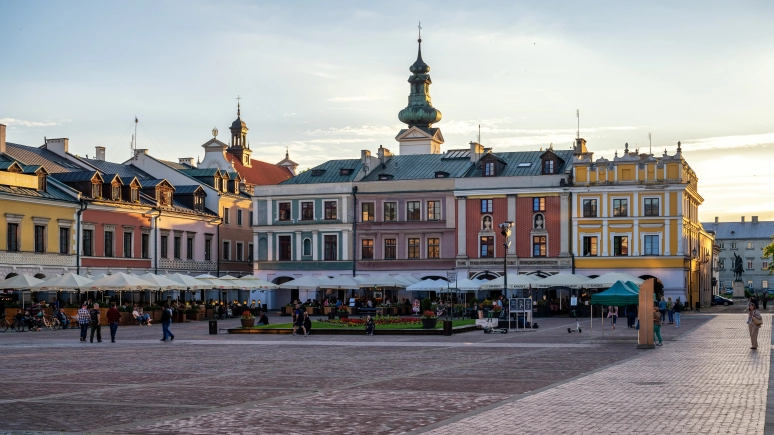 Łańcut i Zamość. Kamperem po najpiękniejszych miastach Polski