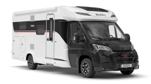 Hobby Prestige T - półintegra z jachtowym wnętrzem