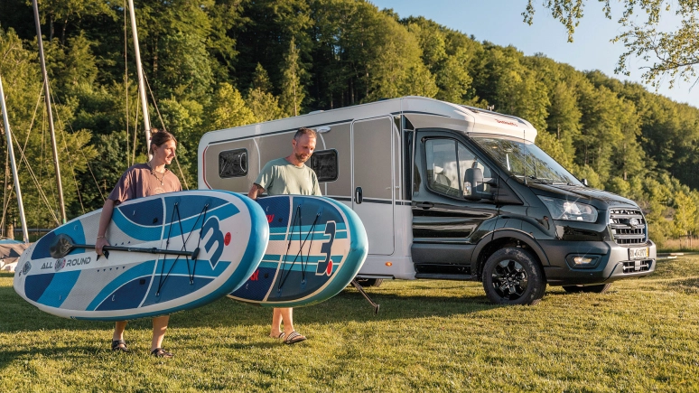 Nowe kampery Dethleffs z pakietem Active